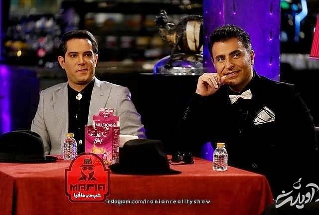 علیرضا طلیسچی و امیرحسین نبویان در شبهای مافیا علیرضا طلیسچی و امیرحسین نبویان